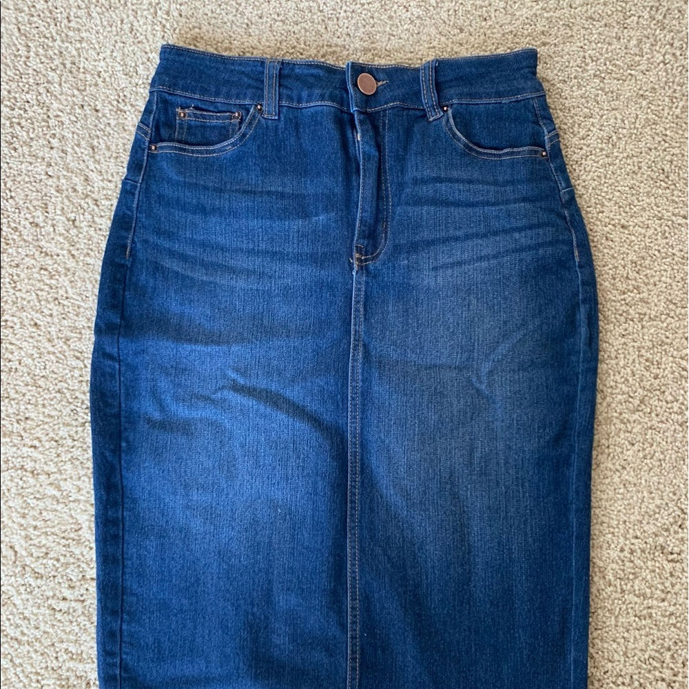 Azy Jean Skirt